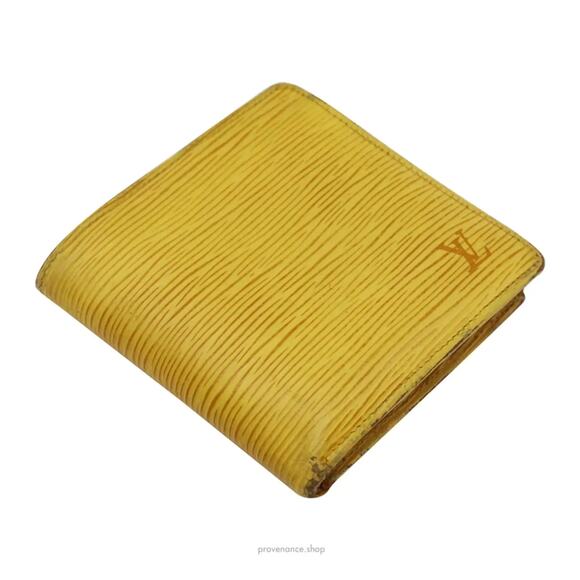 🔴 Louis Vuitton Marco Wallet - Tassil Yellow Epi Leather - Picture 3 of 11